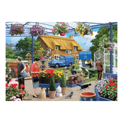 Kidicraft - Nostalgia Collection - At The Garden Centre - 1000 Piece Jigsaw Puzzle 5060337332521