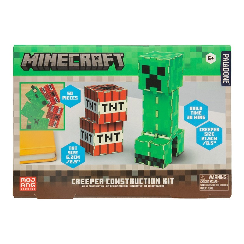 Minecraft Creeper & TNT Construction Kit