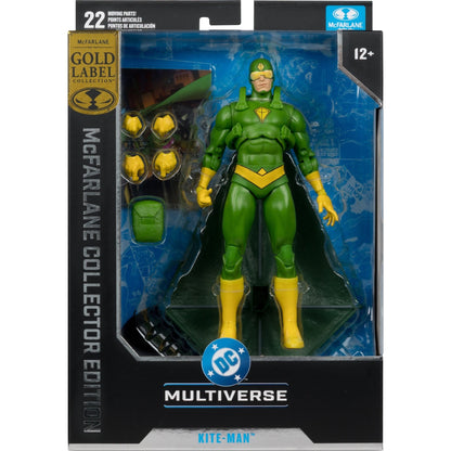 McFarlane Toys DC Multiverse Collector Edition #43 Kite-Man Gold Label 18cm Action Figure (Chance of Chase)