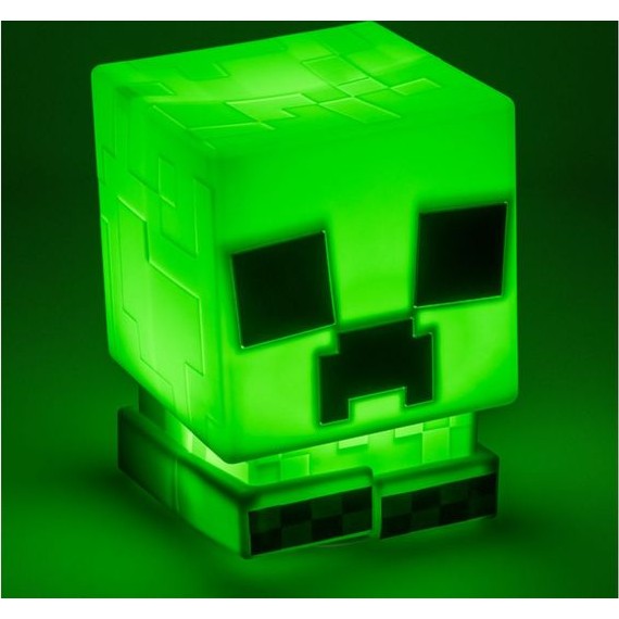 Minecraft Creeper SquishyGlo Rechargeable Silicone Light
