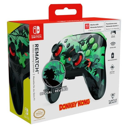 Turtle Beach Rematch Donkey Kong Wireless Controller for Nintendo Switch