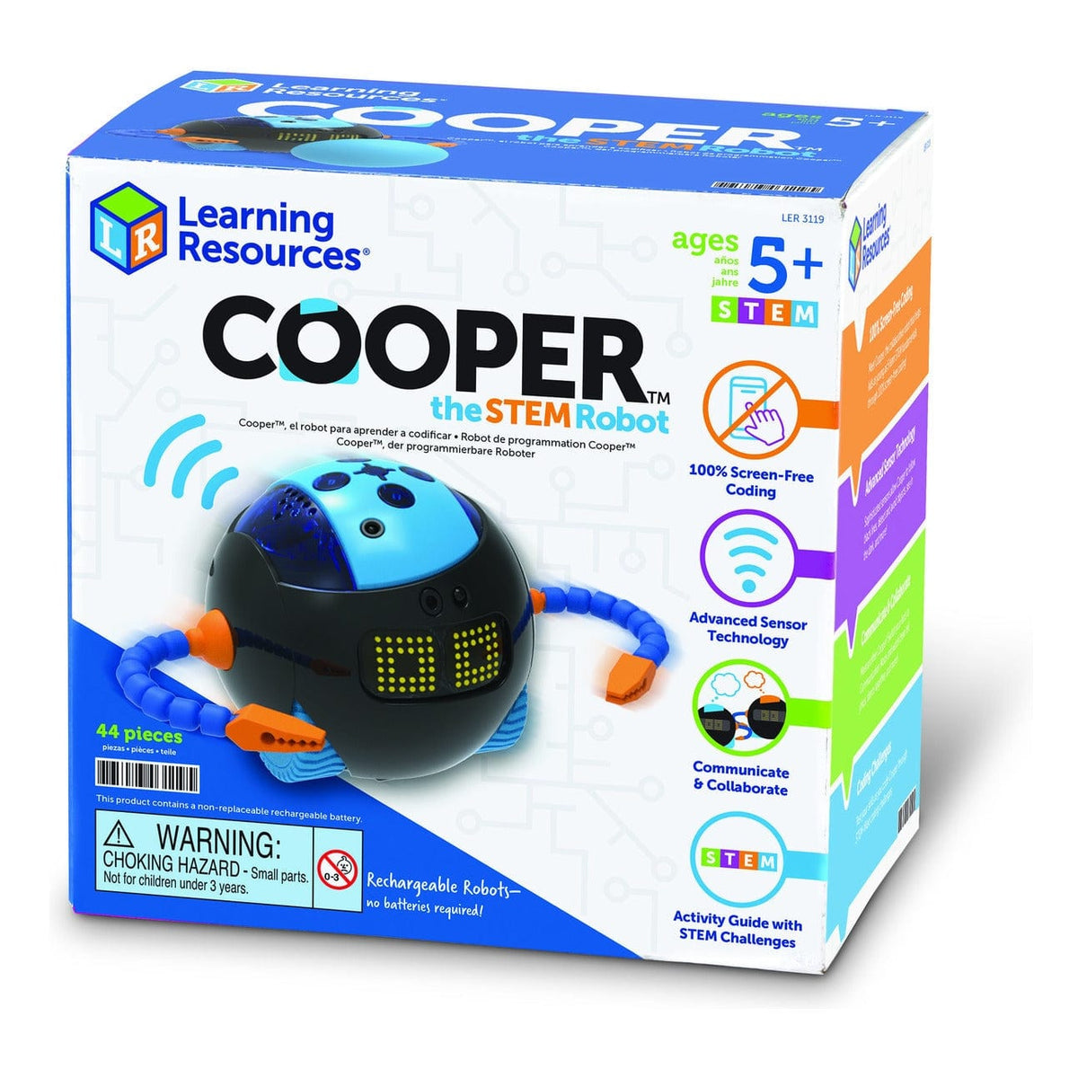 Learning Resources - Cooper the STEM Robot for Kids 765023031195