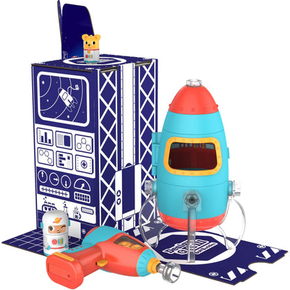 Learning Resources - Design & Drill Bolt Buddies Rocket Toy 086002041876