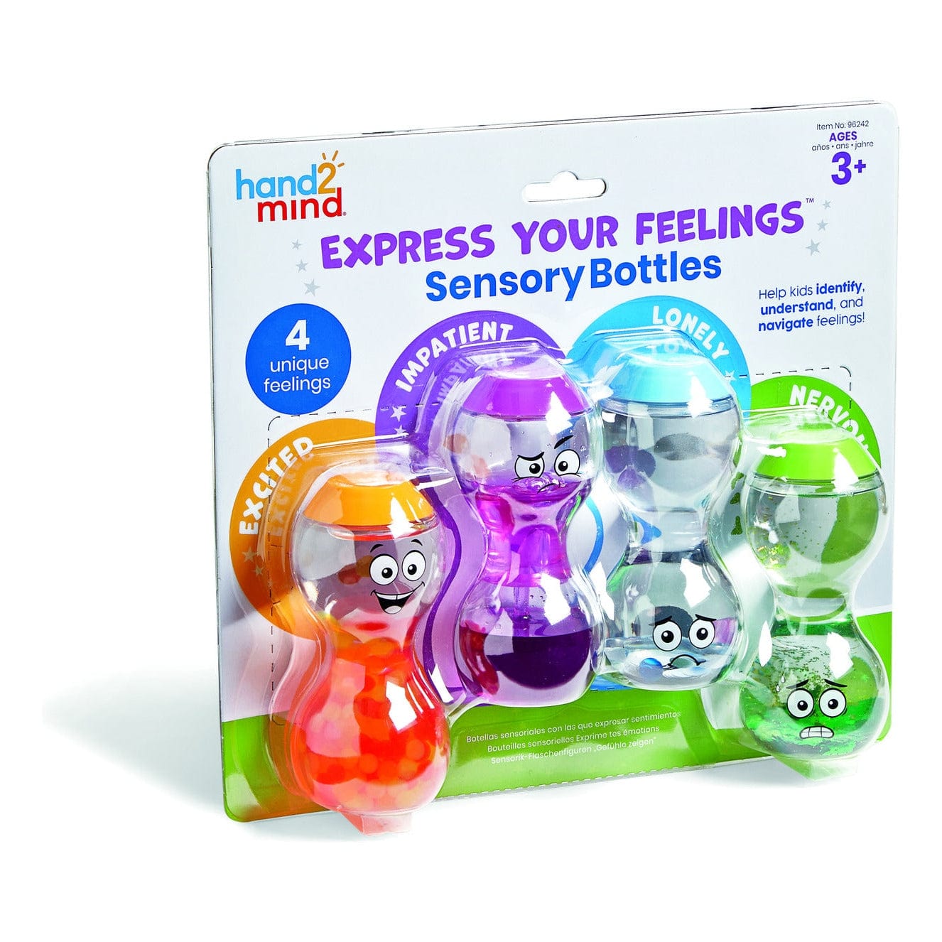 Learning Resources - Express Your Feelings Sensory Bottles 848850120727