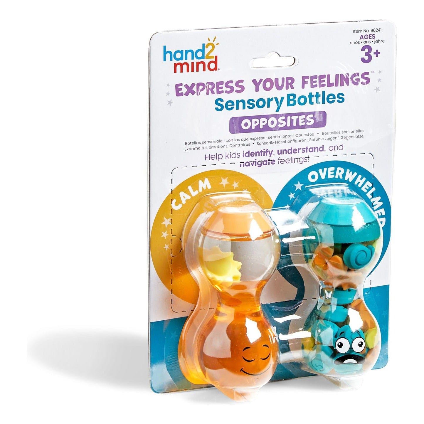 Learning Resources - Express Your Feelings Sensory Bottles Opposites 848850120710