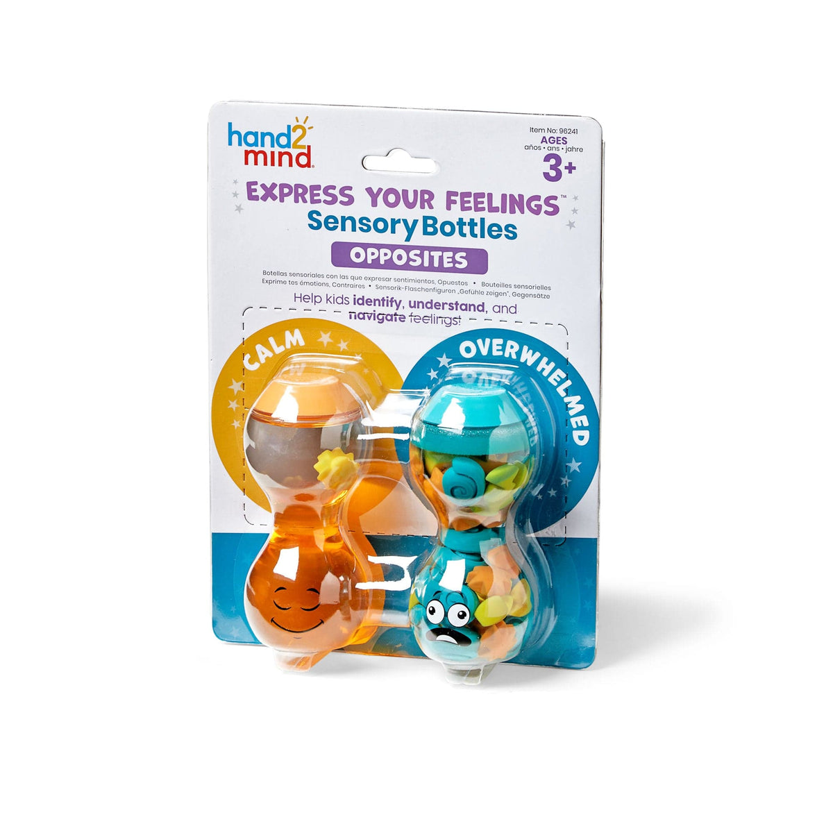 Learning Resources - Express Your Feelings Sensory Bottles Opposites 848850120710