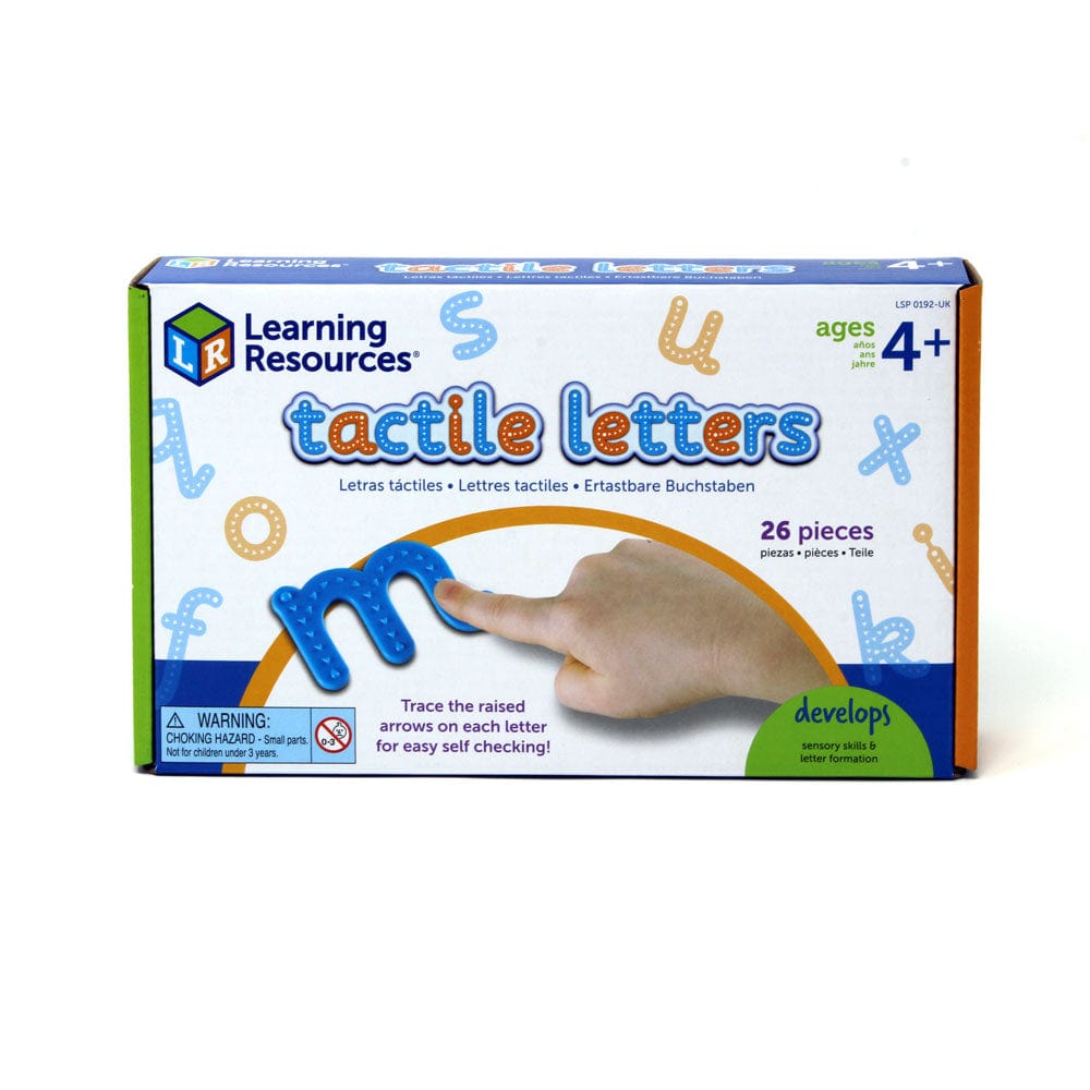 Learning Resources - Fun Tactile Letters for Early Learning 765023501926