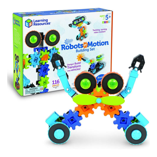 Learning Resources - Gears! Gears! Gears! Robots In Motion 765023092288