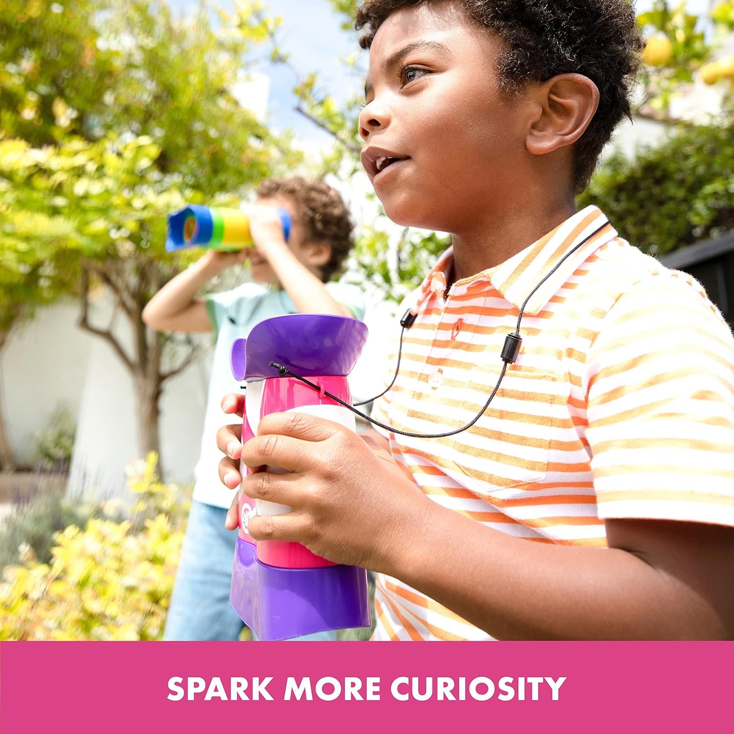 Learning Resources - GeoSafari Jr. Kidnoculars - Pink 0860020066318