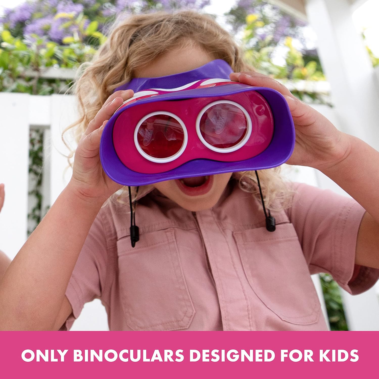 Learning Resources - GeoSafari Jr. Kidnoculars - Pink 0860020066318