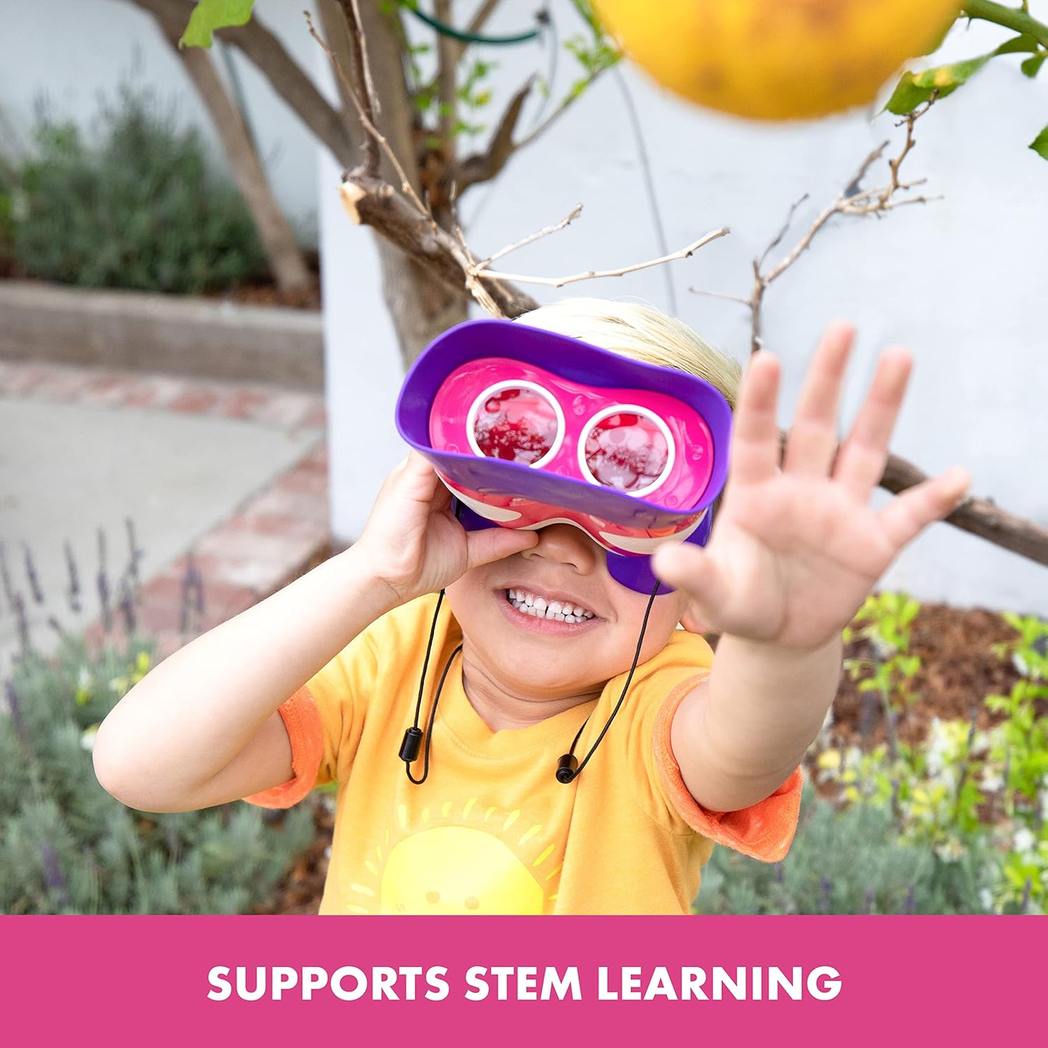 Learning Resources - GeoSafari Jr. Kidnoculars - Pink 0860020066318