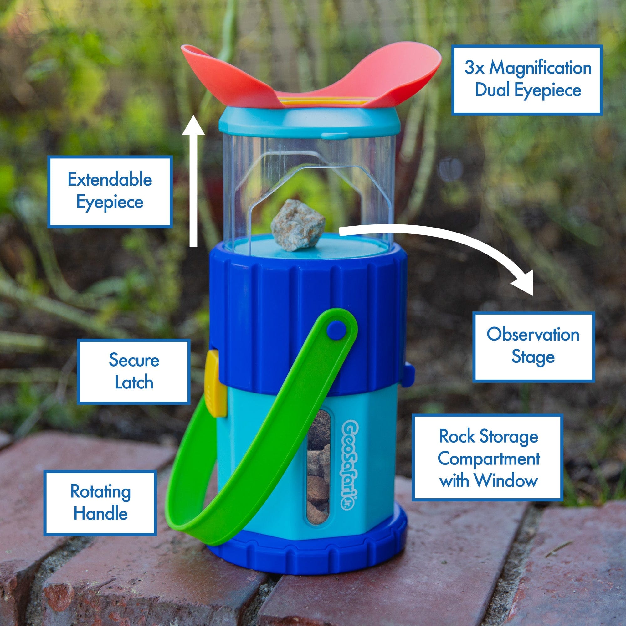 Learning Resources - GeoSafari Jr. Rocknoculars for Kids 086002052896