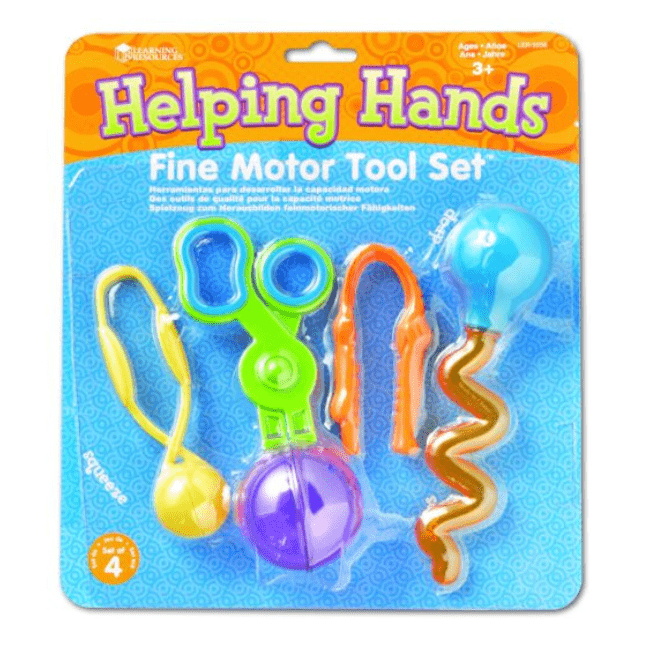 Learning Resources - Helping Hands Fine Motor Tool Set 765023055580