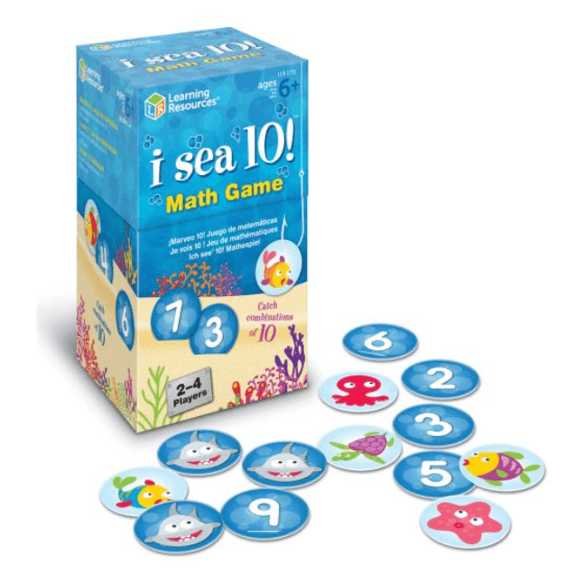 Learning Resources - I Sea 10! Math Game 765023817713