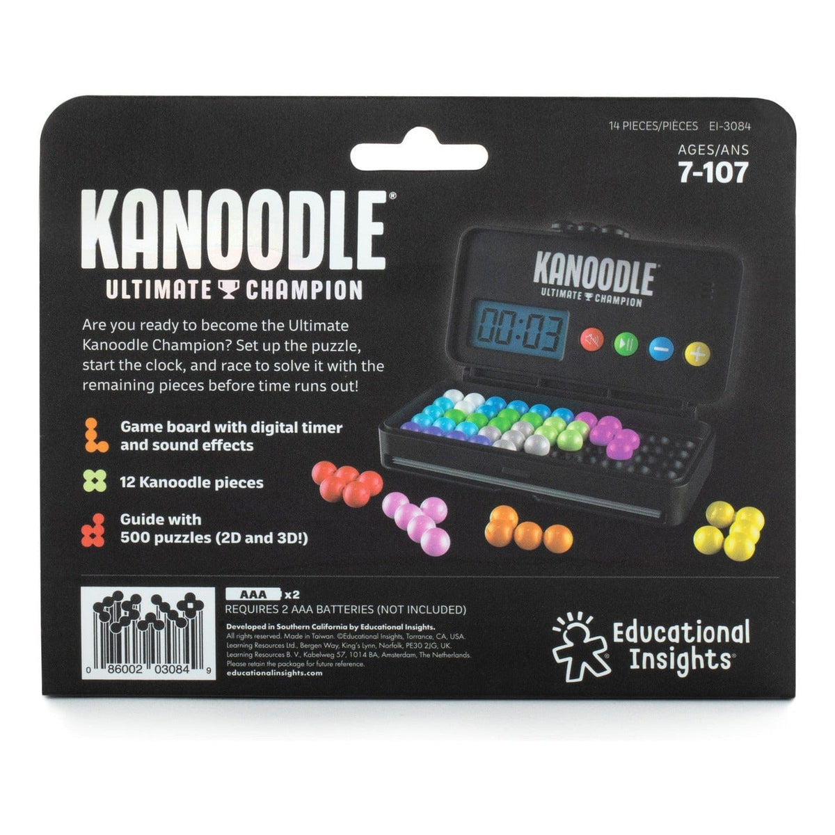 Learning Resources - Kanoodle Ultimate Champion Puzzle Game 086002030849