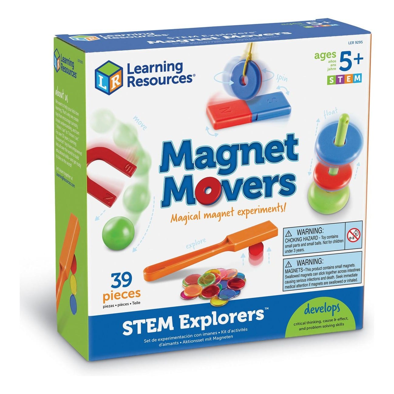 Learning Resources - Magnet Movers - STEM Explorers 765023092950