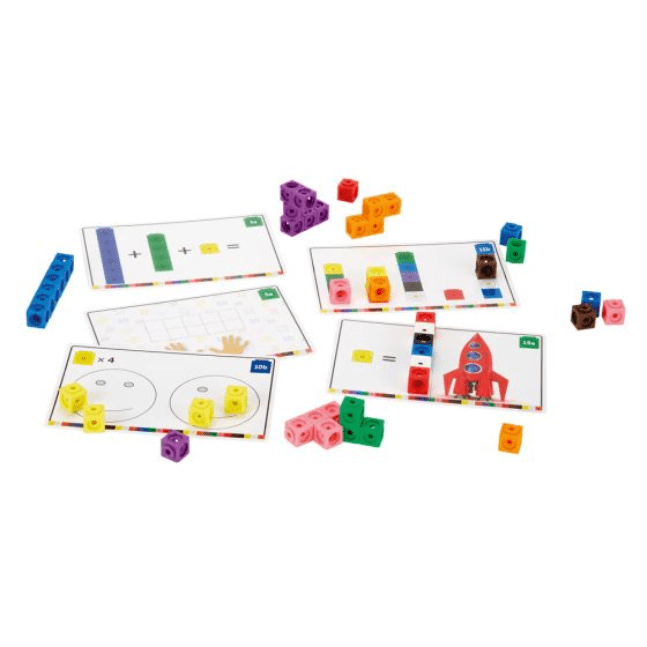 Learning Resources - MathLink Cubes Activity Set 5055506404987