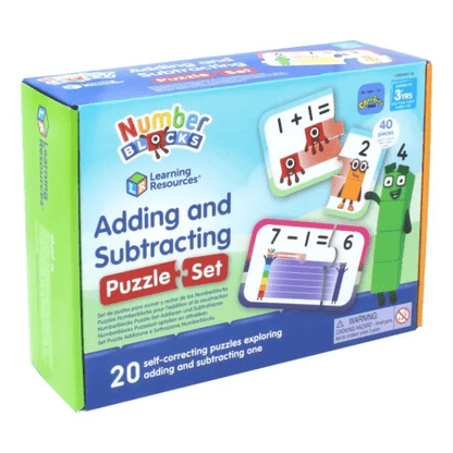 Learning Resources - Numberblocks Adding and Subtracting Puzzle Set 5055506410421