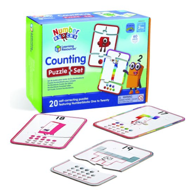 Learning Resources - Numberblocks Counting Puzzle Set 5055506410414