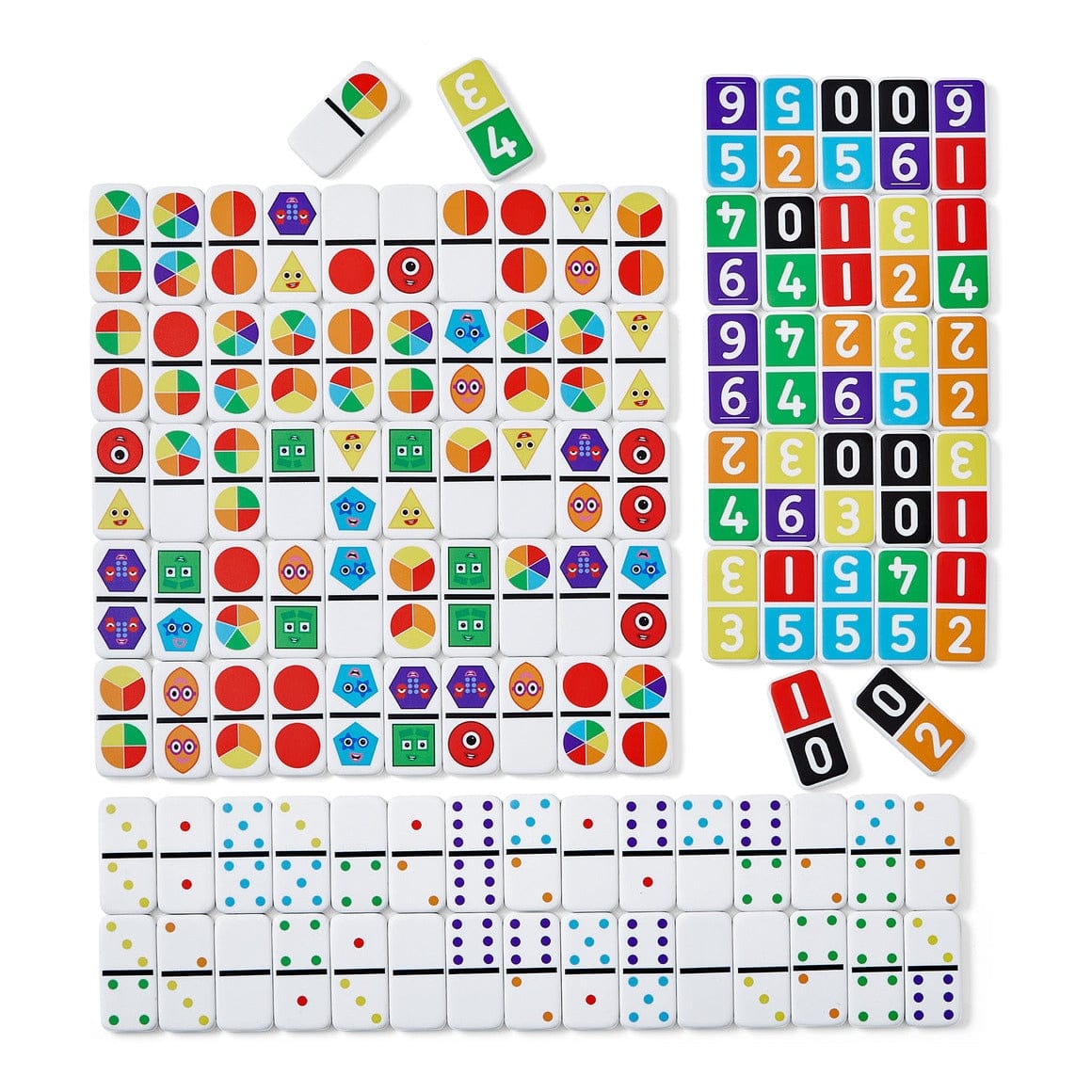 Learning Resources - Numberblocks Dominoes Set for Fun Learning 5055506414795