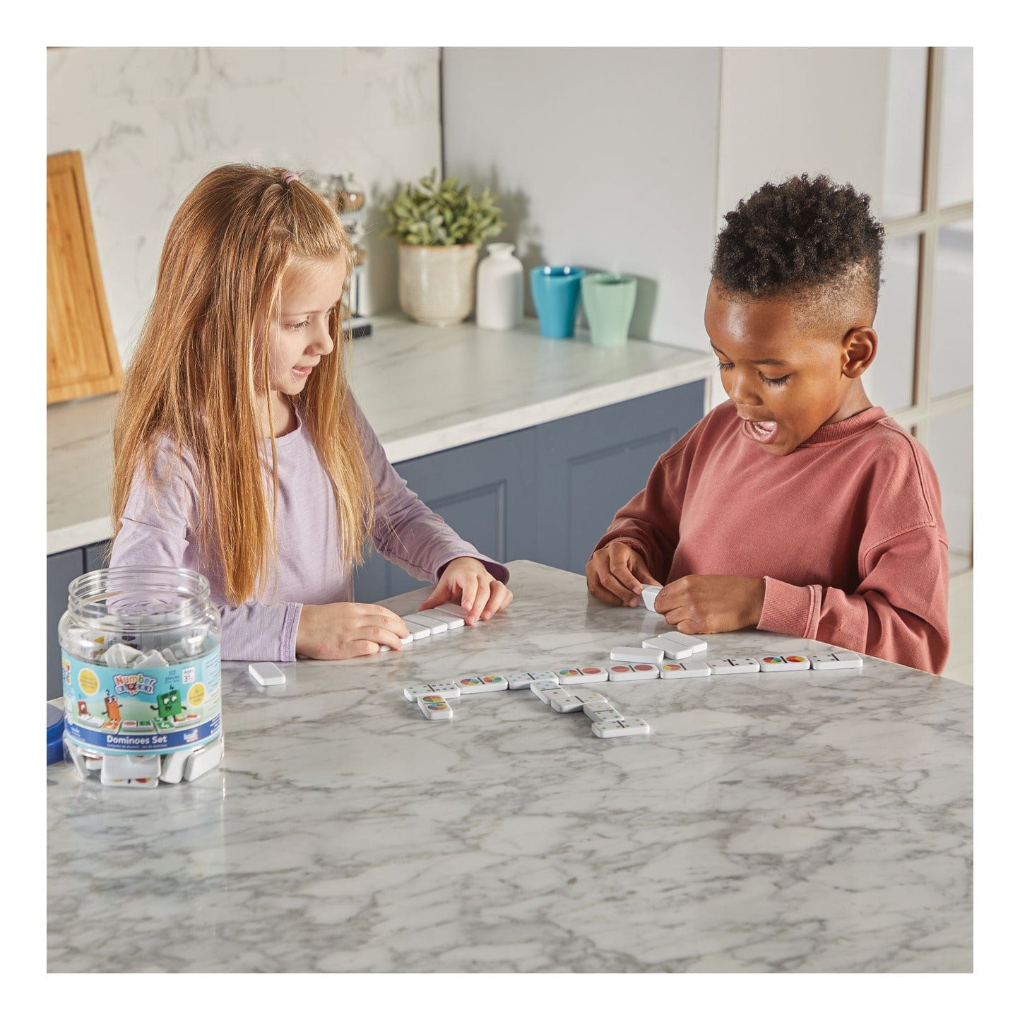 Learning Resources - Numberblocks Dominoes Set for Fun Learning 5055506414795