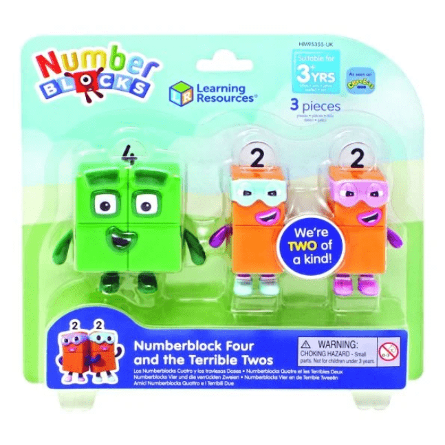 Learning Resources - Numberblocks Four and the Terrible Twos 5055506410476