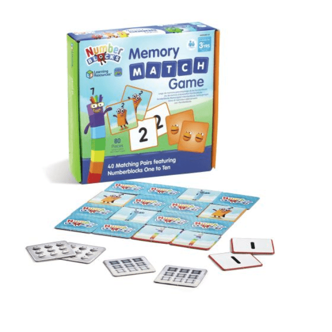 Learning Resources - Numberblocks Memory Match Game 5055506410445