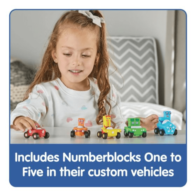 Learning Resources - Numberblocks Mini Vehicles Set 5055506411435