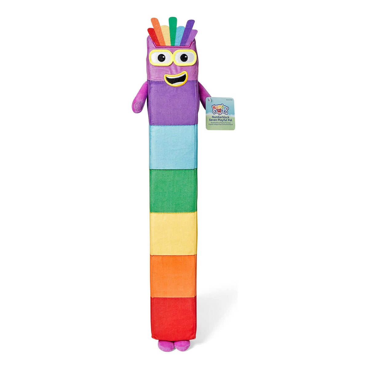 Learning Resources - Numberblocks Numberblock Seven Playful Pal 5055506414658