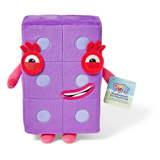 Learning Resources - Numberblocks Numberblock Six Playful Pal 5055506414634