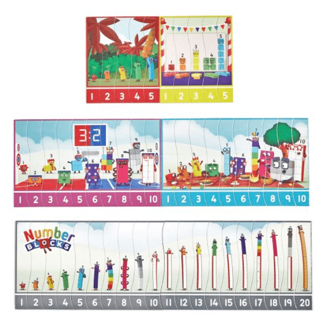 Learning Resources - Numberblocks Sequencing Puzzle 5055506410438