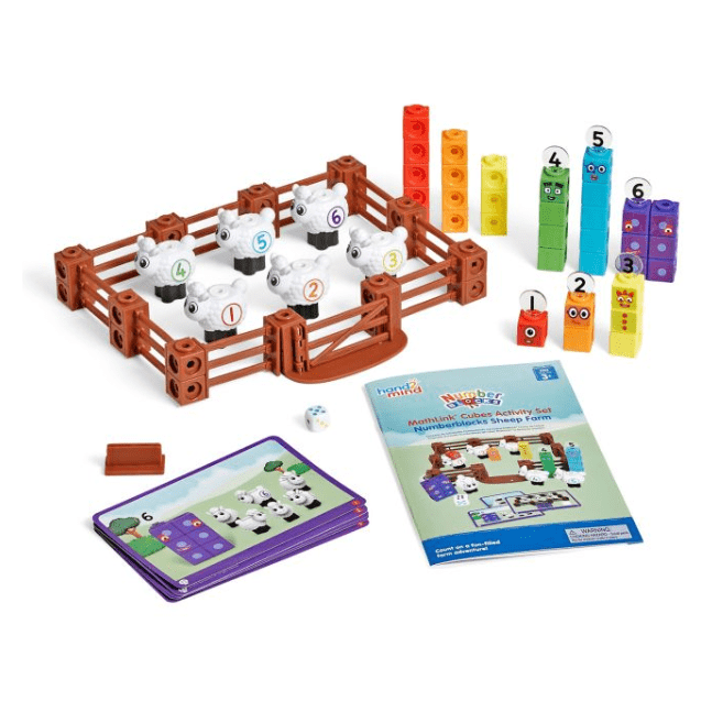 Learning Resources - Numberblocks Sheep Farm Activity Set 5055506413088