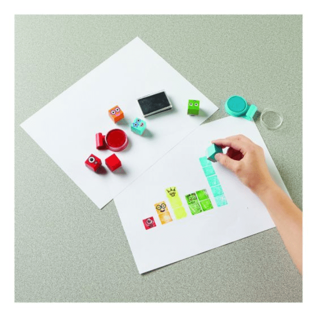 Learning Resources - Numberblocks Stampoline Park Stamp Activity Set 5055506409722