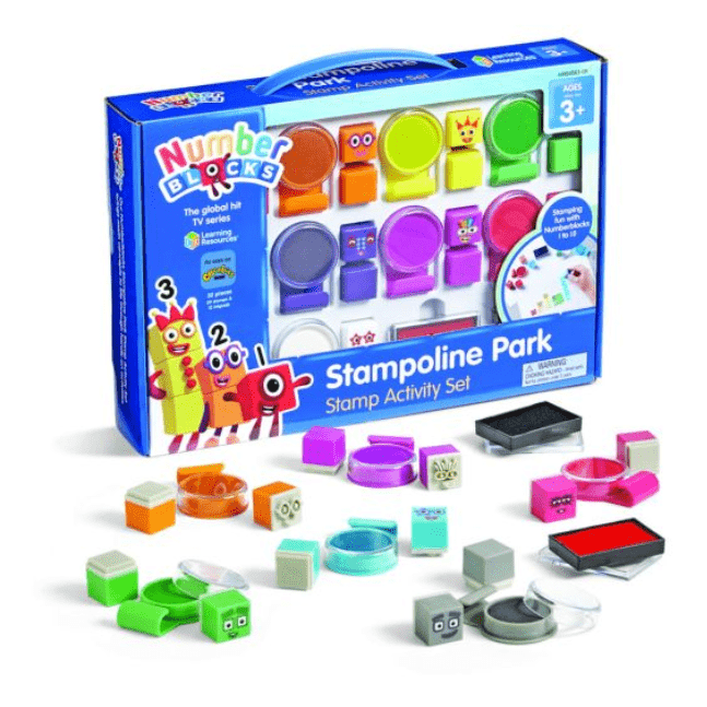 Learning Resources - Numberblocks Stampoline Park Stamp Activity Set 5055506409722