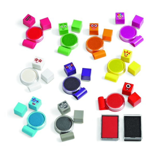 Learning Resources - Numberblocks Stampoline Park Stamp Activity Set 5055506409722