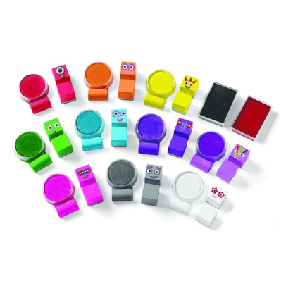 Learning Resources - Numberblocks Stampoline Park Stamp Activity Set 5055506409722