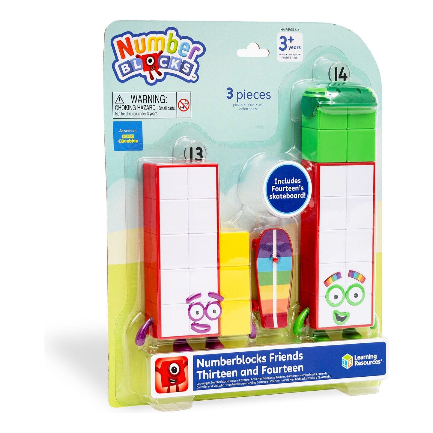 Learning Resources - Numberblocks Thirteen and Fourteen Figure Pack 5055506414832