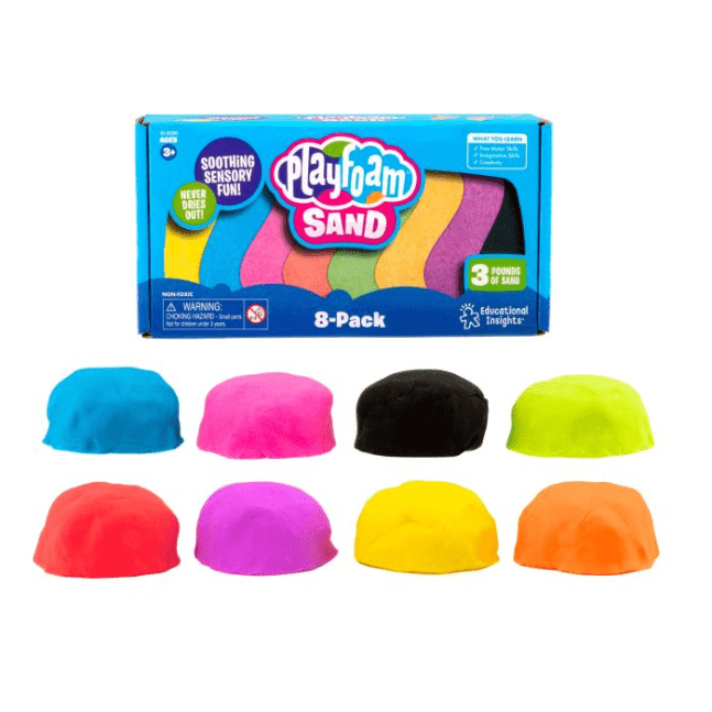 Learning Resources - Playfoam Sand 8-Pack 086002022301