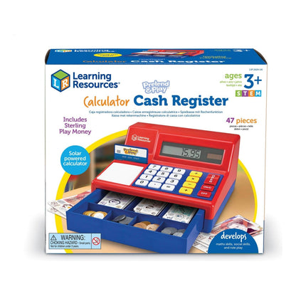 Learning Resources - Pretend & Play Calculator Cash Register (UK) 765023626292