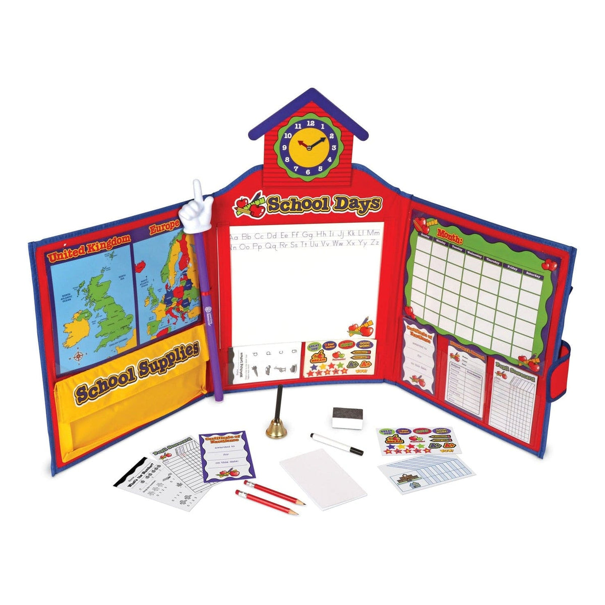 Learning Resources - Pretend & Play School Set UK Version 765023526424