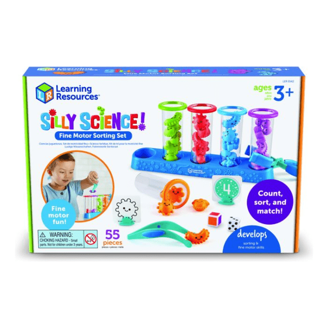 Learning Resources - Silly Science Fine Motor Sorting Set 765023055429