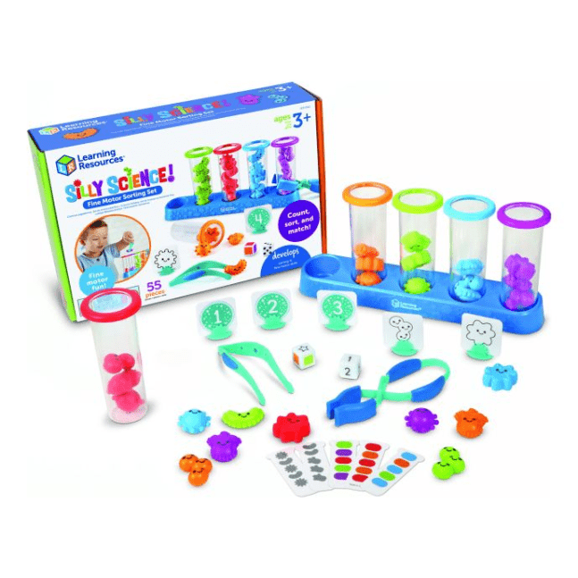 Learning Resources - Silly Science Fine Motor Sorting Set 765023055429