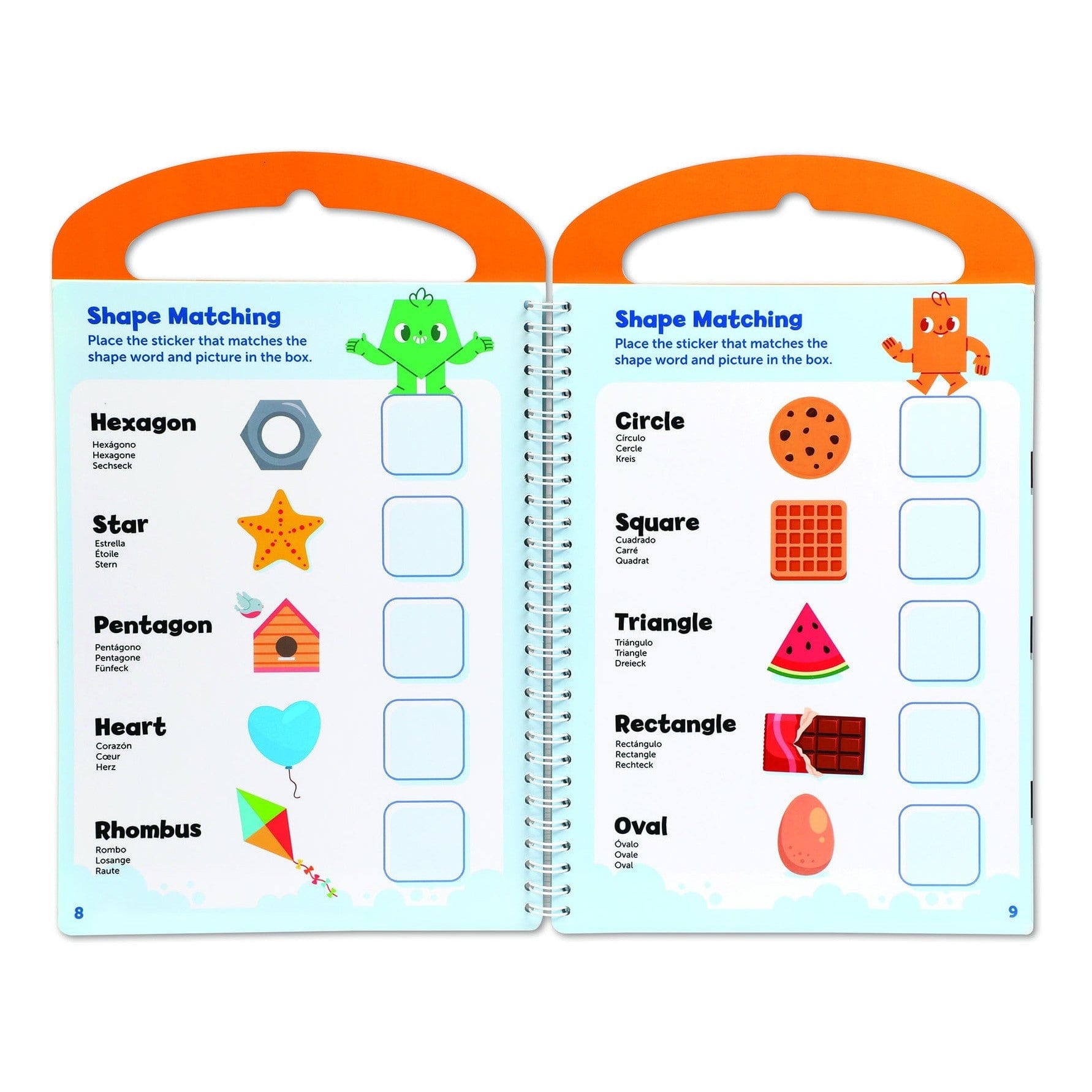 Learning Resources - Skill Builders Smart Stickers Color Number Shape 765023055139