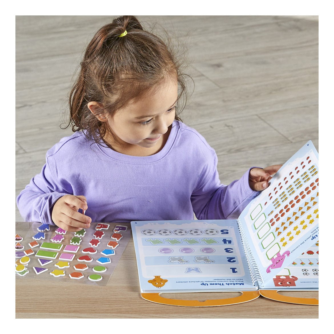 Learning Resources - Skill Builders Smart Stickers Color Number Shape 765023055139