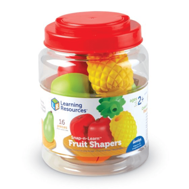 Learning Resources - Snap-N-Learn Fruit Shapers 765023067156