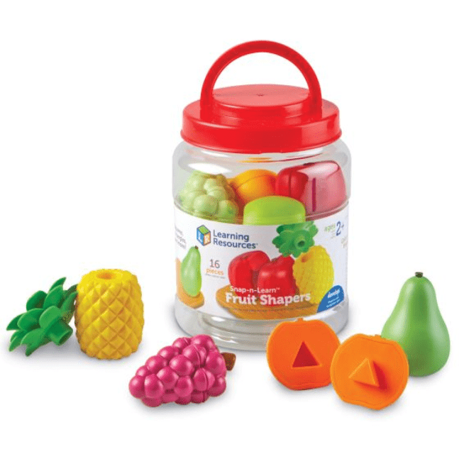 Learning Resources - Snap-N-Learn Fruit Shapers 765023067156