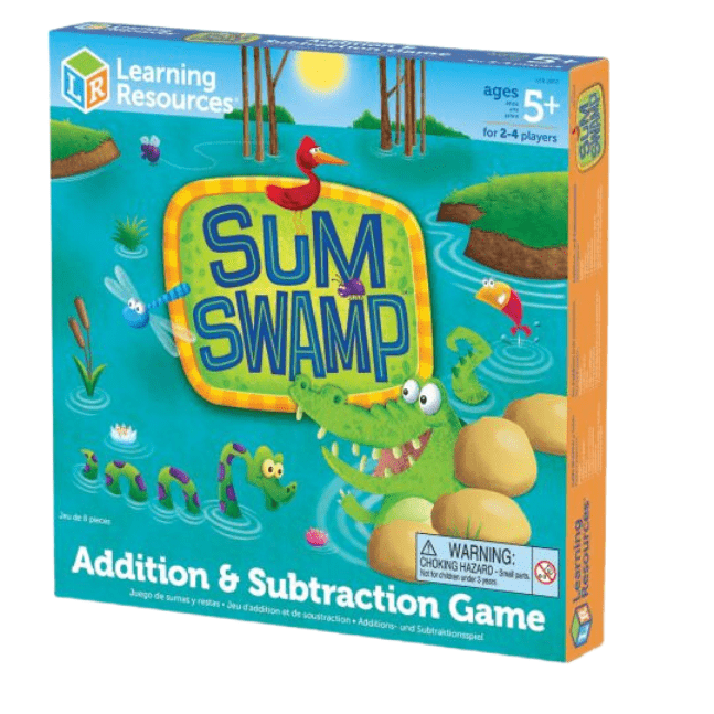 Learning Resources - Sum Swamp Addition & Subtraction Game 765023012132