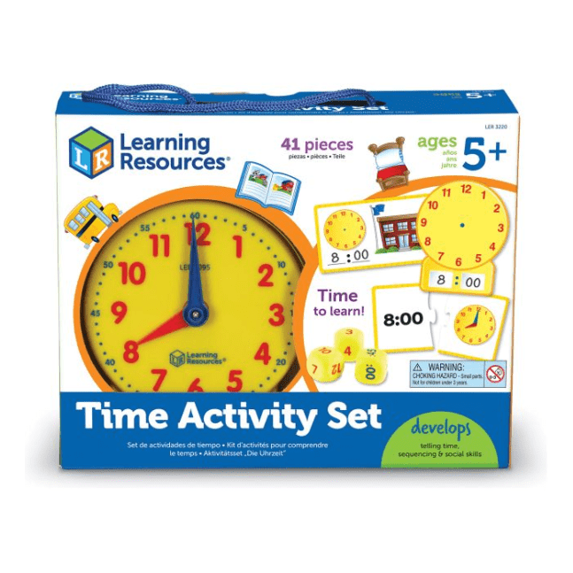 Learning Resources - Time Activity Set 765023832204