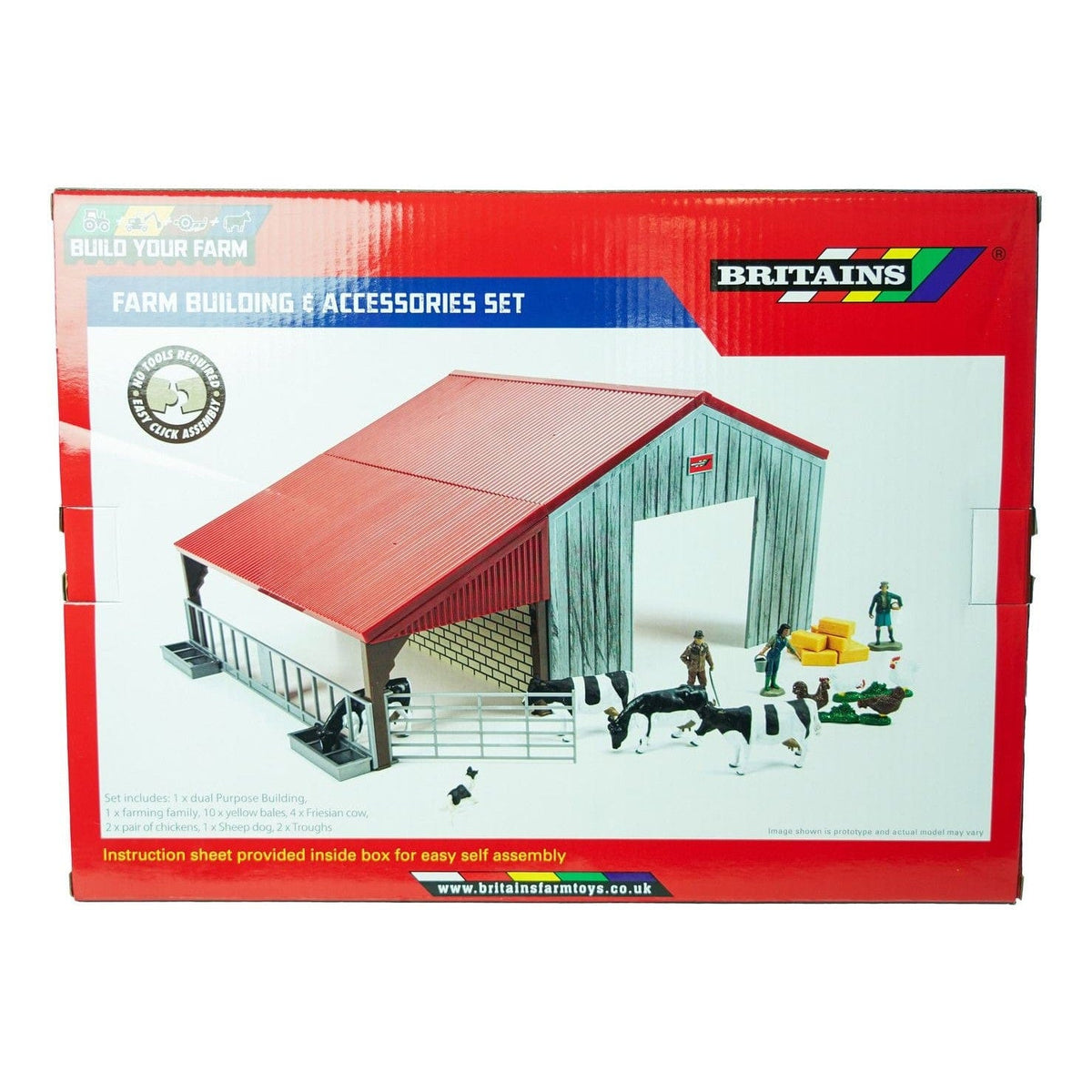 1:32 Britains Farm Building Set 0036881433880