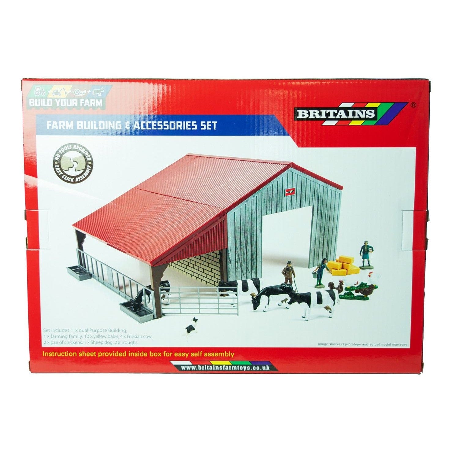 1:32 Britains Farm Building Set 0036881433880
